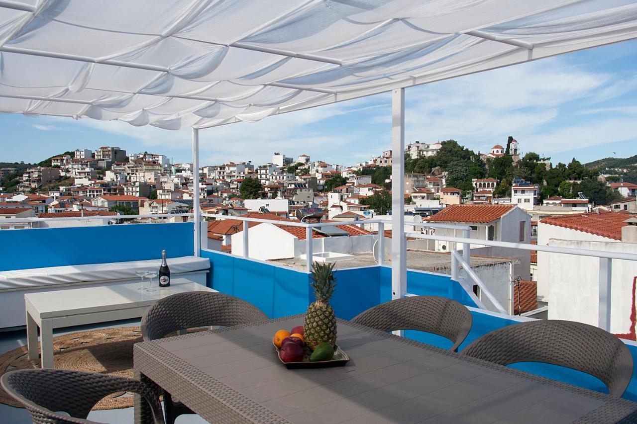 Capolavoro, Boutique Apartment With Unique Rooftop Skiatos Zewnętrze zdjęcie